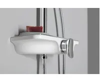 AQUALINE MARCO sprchový sloup s pákovou baterií, chrom (7)