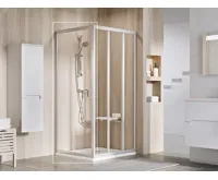 RAVAK pevná stěna APSS-80 198 satin+transparent