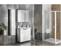 AQUALINE ZARA 80 keramické umyvadlo nábytkové 79,5x46cm, bílá (7)