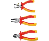 BGS Kleště elektrikářské VDE ,3 díly sada v penálu (2)