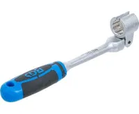 BGS Klíč výkyvný pro montáž a demontáž Lambda sondy 22 mm, 6/12ti hran (2)