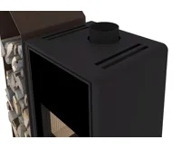 HS Flamingo Krbová kamna FLAMINGO DELUXE ® KAMPA levá, hnědá - sametová (19)