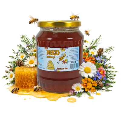 Medovinka, s.r.o. Med smíšený - louka a les 960g