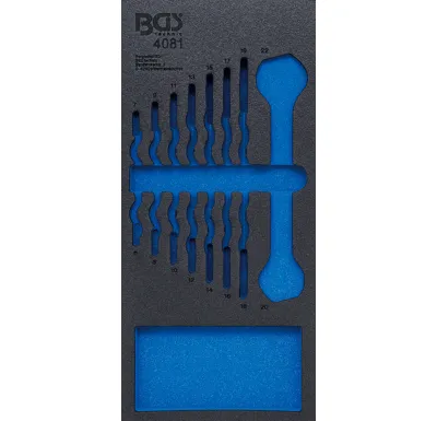 BGS Vložka do dílenského vozíku 1/3, prázdná, pro 4081