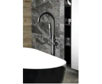 AQUALINE CETO vanová baterie s připojením do podlahy, černá mat (6)