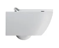 GSI PURA závěsná WC mísa, Swirlflush, 36x55cm, bílá dual-mat (4)