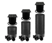 OSMA kanalizační šachta 315x3000 mm vícevtoková KG 200 poklop teleskopický mříž - 12,5t OSMA kanalizační šachta 315x3000 mm vícevtoková KG 200 poklop teleskopický mříž - 12,5t