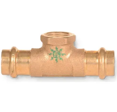 CU solární T-kus 8130-22x1/2"x22- lisovací