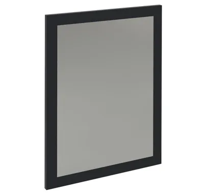 SAPHO NIROX zrcadlo v rámu 60x80cm, antracit matný