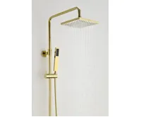 SAPHO Sprchový sloup s termostatickou baterií, zlato (7)