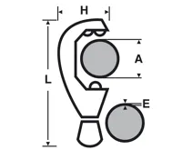Virax řezák na Cu trubky 3-35 mm Profi (1)