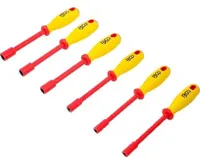 BGS Sada šroubováků na nástrčné klíče VDE, šestihran, 5,5 - 12 mm, 6dílná