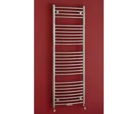 Koupelnový radiátor PMH DANBY D6MS 750x1290, Metalická stříbrná lesk