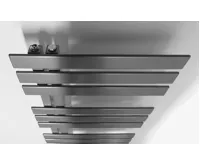 SAPHO SILVANA otopné těleso 500x1236mm, metalická stříbrná (4)