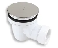 NOVASERVIS Sifon vaničkový 60/40 INOX plast - 470,P