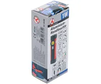 BGS Hliníková kapesní COB-LED / UV svítilna, 1 W (9)