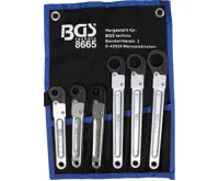 BGS Klíče očkové na montáž šroubení 10-22 mm, 6 dílů BGS Klíče očkové na montáž šroubení 10-22 mm, 6 dílů
