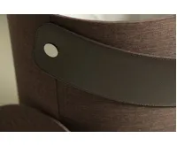 KOH-I-NOOR STRESA koš na prádlo 42x62,5x42cm, hnědá (5)