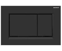 GEBERIT GEBERIT SIGMA30 ovládací tlačítko, Easy to clean, černá mat GEBERIT GEBERIT SIGMA30 ovládací tlačítko, Easy to clean, černá mat