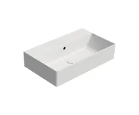 GSI KUBE X keramické umyvadlo 60x37cm, bez otvoru, bílá mat (3)