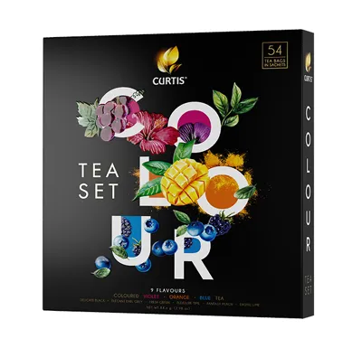 May Foods Dárková kolekce Curtis Colour Tea Set (54 sáčků)
