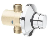 SILFRA QUIK samouzavírací podomítkový sprchový ventil, chrom SILFRA QUIK samouzavírací podomítkový sprchový ventil, chrom