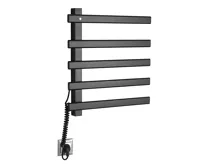 SAPHO ELCOR elektrický sušák ručníků 480x520x50 mm, 63 W, černá mat SAPHO ELCOR elektrický sušák ručníků 480x520x50 mm, 63 W, černá mat