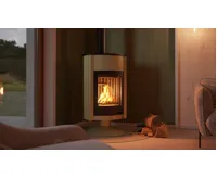 HS Flamingo Krbová kamna MASTERFLAMME ® Grande II, olivová (24)