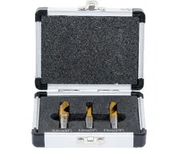 BGS Frézy pro bodové sváry 6,5-8,0-10, mm, Cobalt, 3 díly (2)