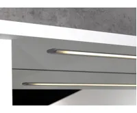 AQUALINE KORIN STRIP zrcadlo s LED osvětlením a policemi 60x70x12cm (3)