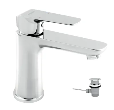 NOVASERVIS Umyvadlová baterie s výpustí Nobless Tina chrom - 38001,0