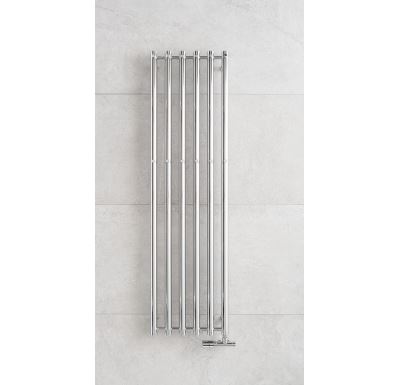 Koupelový radiátor PMH Rosendal 115x1500mm, Metalická stříbrná