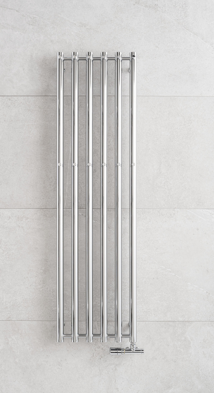Koupelový radiátor PMH Rosendal 266x1500mm, Bílá mat