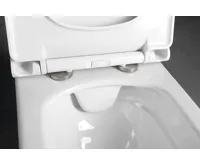 CERASTYLE WALTER závěsná WC mísa, Rimless, 37x52,5cm, bílá (6)
