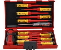 BGS Sada šroubováků VDE ,  s výměnnými čepelemi ,  13 ks.