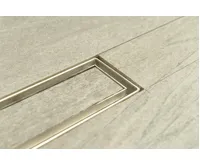 GELCO MANUS PIASTRA nerezový podlahový žlab s roštem pro dlažbu, L-1050, DN50 (4)