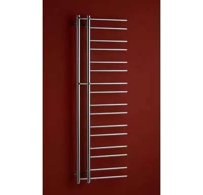 Koupelnový radiátor PMH THEIA T1MS-L 500x940, Metalická stříbrná