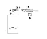 Vaillant  Připojení na komíny LAS
