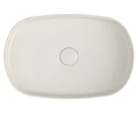 ISVEA INFINITY OVAL keramické umyvadlo na desku, 55x36cm, ivory (3)