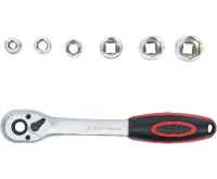 BGS Gola sada 3/8", 8-19 mm, 7 dílů, v pořadači (3)