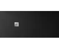 GELCO MITIA sprchová vanička z litého mramoru, obdélník 200x90cm, černá