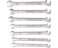 BGS Sada oboustranných plochých klíčů, mini provedení, 3 - 5,5 mm, 7dílná BGS Sada oboustranných plochých klíčů, mini provedení, 3 - 5,5 mm, 7dílná