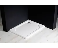 GELCO SARA sprchová vanička z litého mramoru, obdélník 110x80cm, bílá (3)