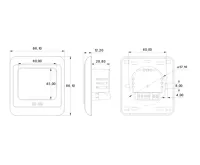 SAPHO Dotykový digitální termostat pro regulaci topných rohoží (2)