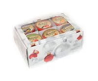 Tea Trade s.r.o. Dárková sada Babiččin ovocný čaj vánoční bílá 6x60ml