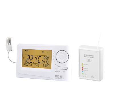 ELEKTROBOCK Bezdrátový termostat s WIFI modulem BT52 WiFi , OpenTherm