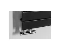 AQUALINE MILI otopné těleso 600x1510mm, černá mat (1)