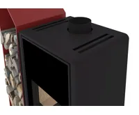 HS Flamingo Krbová kamna FLAMINGO DELUXE ® KAMPA levá, červená (19)