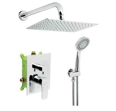 NOVASERVIS Sprchová sada podomítková, chrom - SADA38051R,0