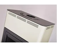 HS Flamingo Krbová kamna AQUAFLAM ® 25 s výměníkem - krémová, automatická regulace (35)